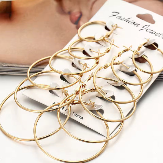 Quiet Luxury Gold Hoops