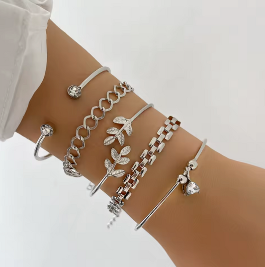 Quiet Luxury Silver Bracelets