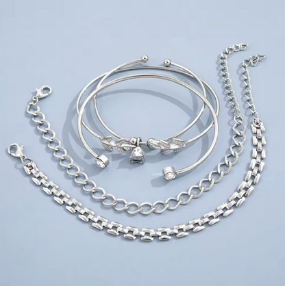 Quiet Luxury Silver Bracelets