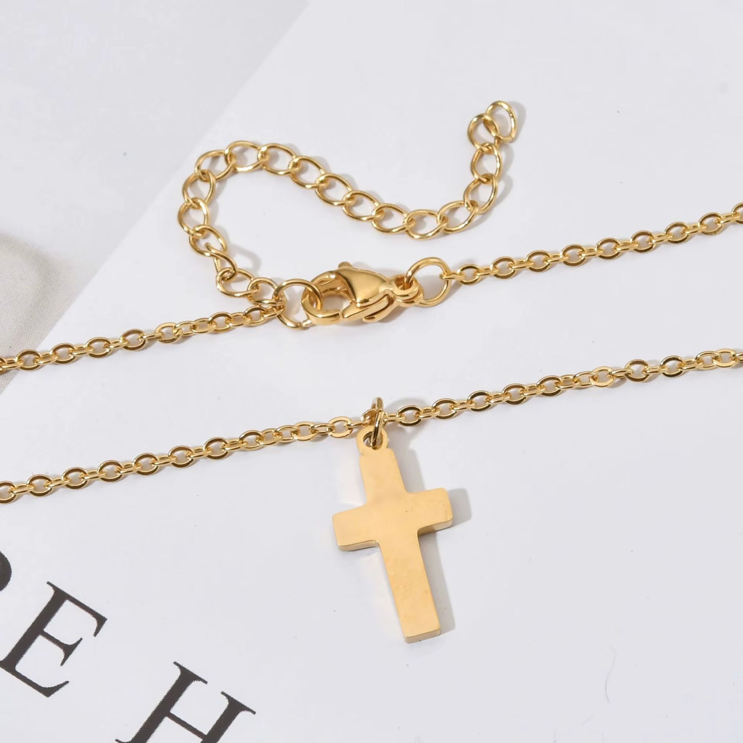 Eternal Cristian Golden Necklace