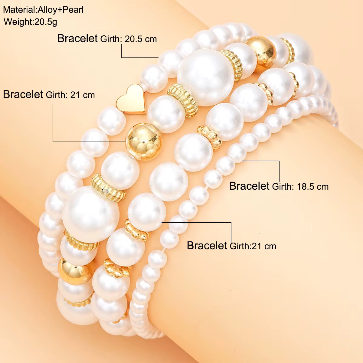 Timeless Pearl Elegance Bracelets