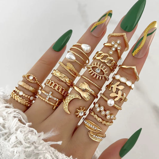 Premium Golden Ring Set